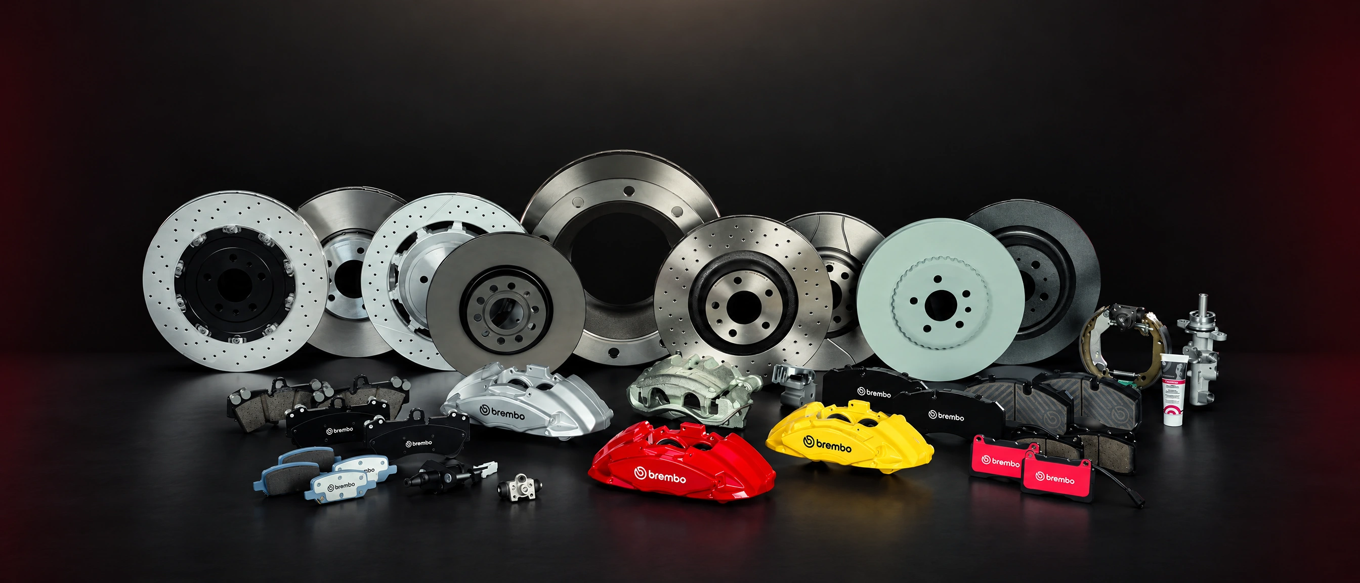 Presentación de la gama Brembo elegida: discos, cálipers y pastillas
